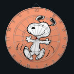 Peanuts | A Snoopy Happy Dance Dartboard<br><div class="desc">Snoopy is the loveable pet beagle of Charlie Brown in the comic strip Peanuts by Charles M. Schulz. Check out this cute Peanuts design featuring this loveable dog.</div>