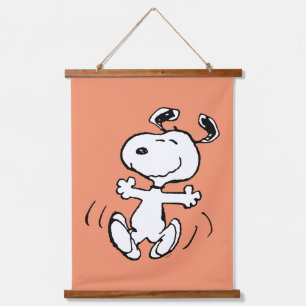Peanuts A Snoopy Happy Dance Hanging Tapestry