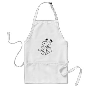 Peanuts A Snoopy Happy Dance Standard Apron