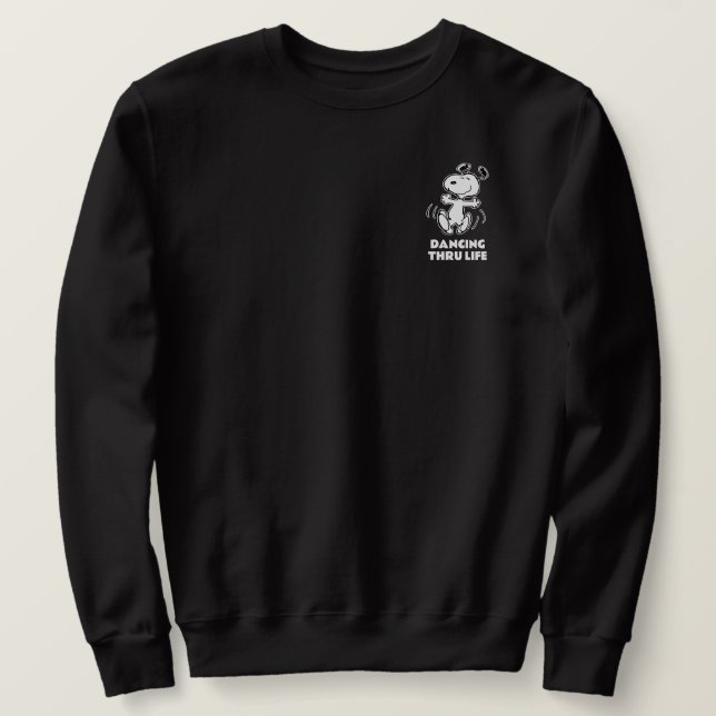 Peanuts | A Snoopy Happy Dance Sweatshirt (Design Front)
