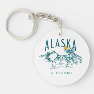 Peanuts   Alaska The Last Frontier Key Ring