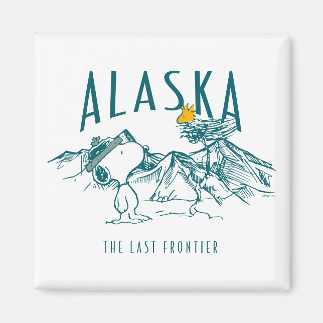 Peanuts | Alaska The Last Frontier Magnet (Front)
