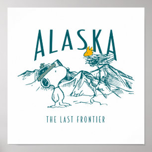 Peanuts Alaska The Last Frontier Poster