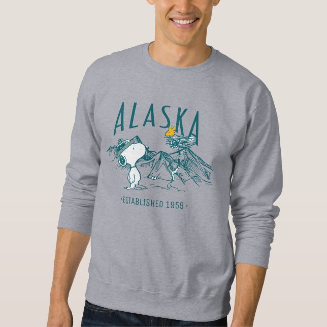 Peanuts | Alaska The Last Frontier Sweatshirt (Front)