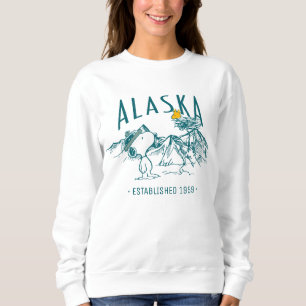 Peanuts Alaska The Last Frontier Sweatshirt