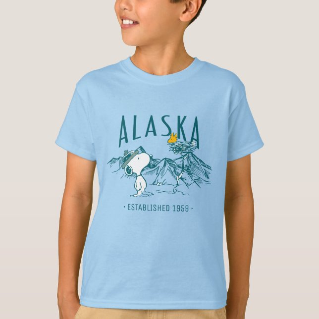 Peanuts | Alaska The Last Frontier T-Shirt (Front)