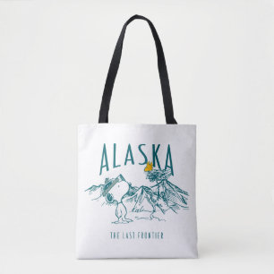 Peanuts   Alaska The Last Frontier Tote Bag
