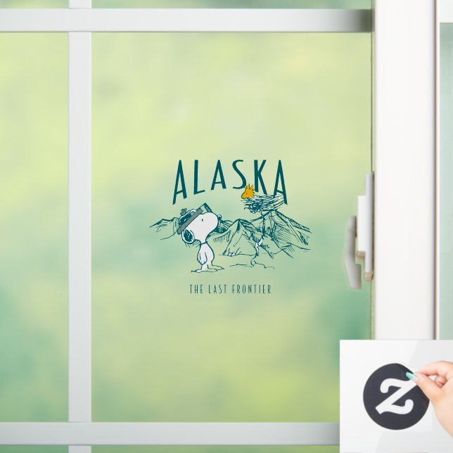 Peanuts | Alaska The Last Frontier Window Cling (Home)