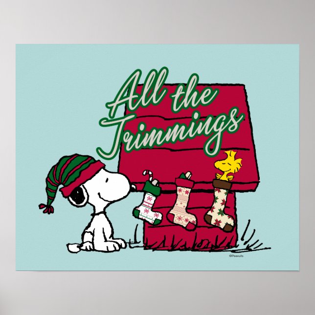 Peanuts | All The Trimmings Poster (Front)
