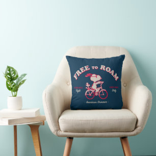 Peanuts   American Summer Free To Roam Cushion
