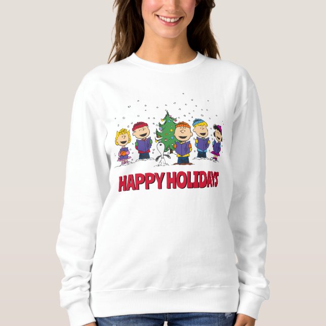 Peanuts | Around the Christmas Tree Sweatshirt (Front)