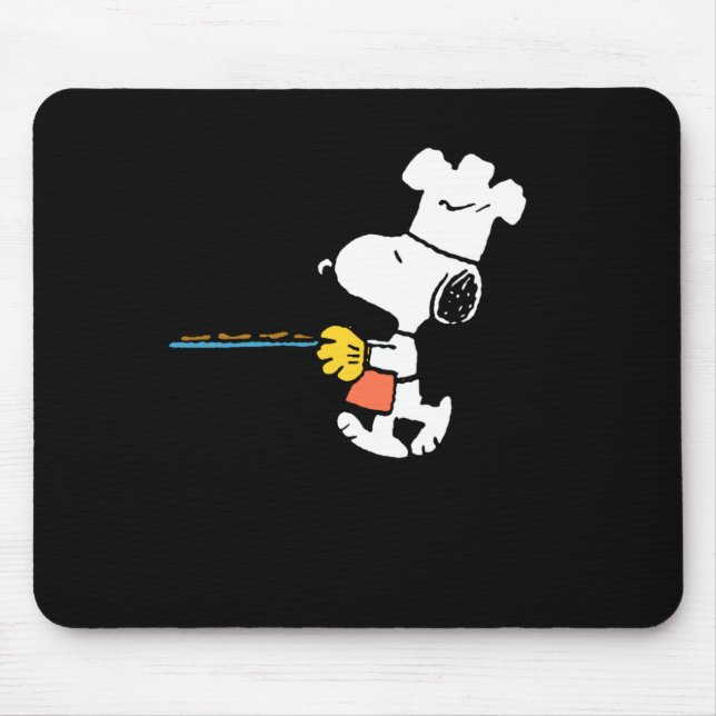 Peanuts Baking Cookies  Mouse Mat (Front)