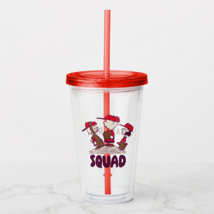 Peanuts   Baseball Squad Acrylic Tumbler