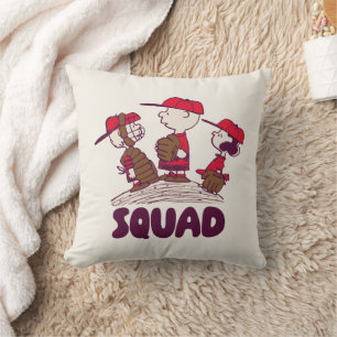 Peanuts   Baseball Squad Cushion
