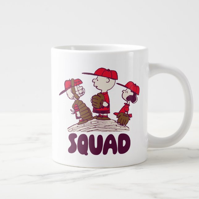 Peanuts | Baseball Squad Large Coffee Mug (Right)
