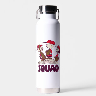 Peanuts   Baseball Squad Water Bottle