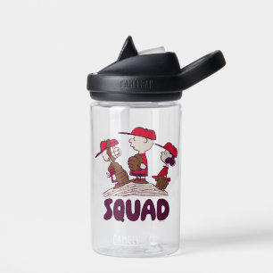 Peanuts   Baseball Squad Water Bottle