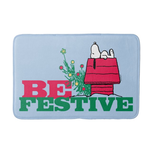 Peanuts | Be Festive Bath Mat (Front)