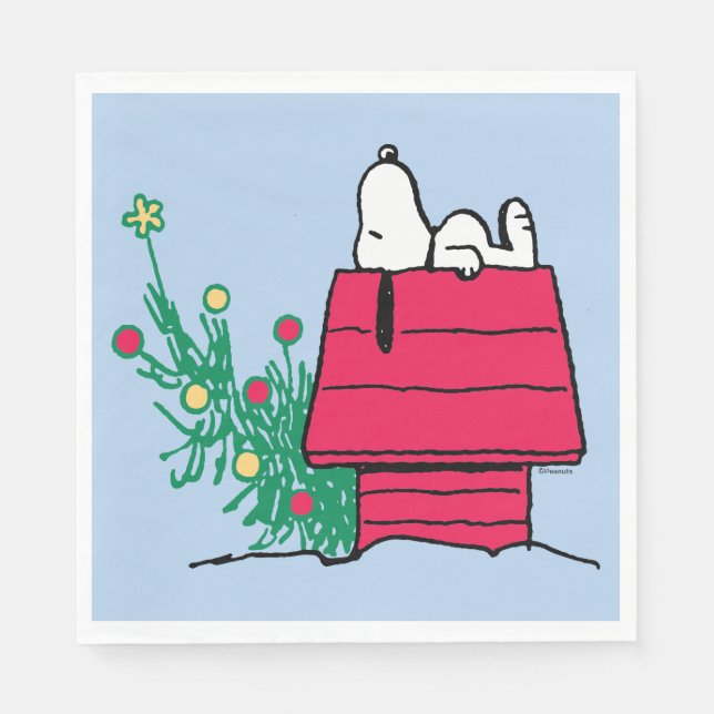 Peanuts | Be Festive Napkin (Front)