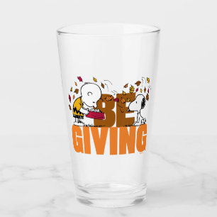 Peanuts Be Giving Glass
