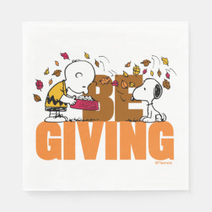 Peanuts Be Giving Napkin