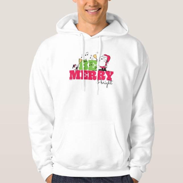 Peanuts | Be Merry Christmas Hoodie (Front)