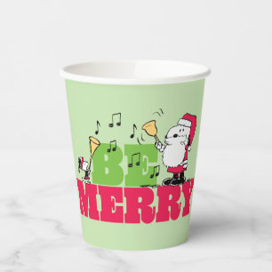 Peanuts   Be Merry Christmas Paper Cups