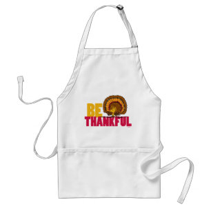 Peanuts   Be Thankful Woodstock Turkey Standard Apron