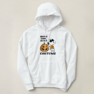 Peanuts   Being Cool Is My Costume Hoodie