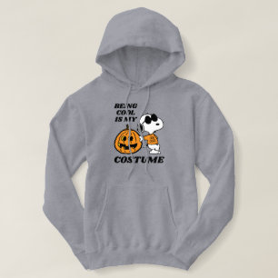 Peanuts   Being Cool Is My Costume Hoodie