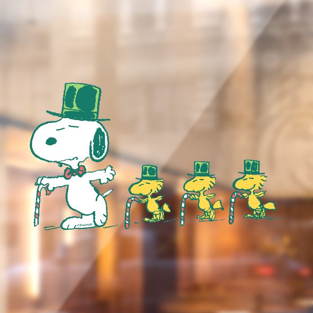 Peanuts | Candy Cane Cuties Window Cling (Sheet 2)