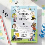 Peanuts Character Fun Birthday Collage Invitation<br><div class="desc">Invite your guests to a celebration full of fun with the Peanuts Character Fun Birthday Collage Invitation! Featuring a colourful collage of Snoopy, Charlie Brown, and the rest of the Peanuts gang, this invitation is perfect for Peanuts-themed birthday parties. Customise it with your party details to create a unique and...</div>