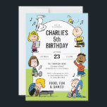Peanuts Character Fun Birthday Collage Invitation<br><div class="desc">Invite your guests to a celebration full of fun with the Peanuts Character Fun Birthday Collage Invitation! Featuring a colourful collage of Snoopy, Charlie Brown, and the rest of the Peanuts gang, this invitation is perfect for Peanuts-themed birthday parties. Customise it with your party details to create a unique and...</div>