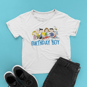 Peanuts   Charlie Brown and Gang Birthday Boy T-Shirt