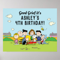 Peanuts | Charlie Brown and Gang Birthday