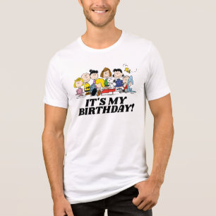 Peanuts   Charlie Brown and Gang It's My Birthday Tri-Blend Shirt