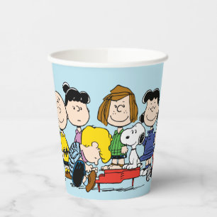 Peanuts   Charlie Brown and Gang Paper Cups
