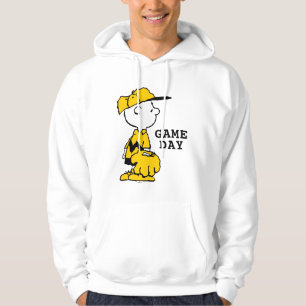 Peanuts   Charlie Brown Baseball Game Hoodie