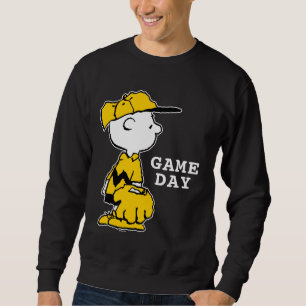 Peanuts   Charlie Brown Baseball Game Sweatshirt