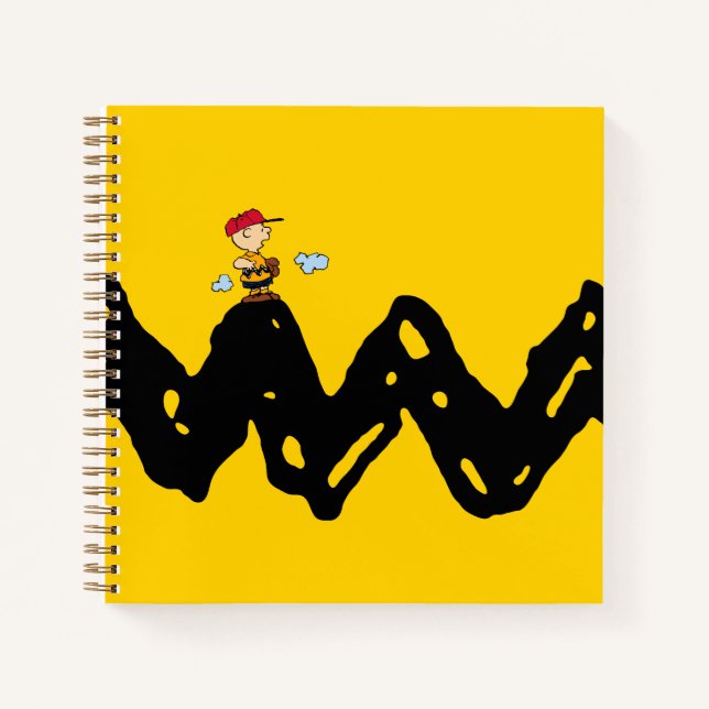 Peanuts | Charlie Brown Baseball Notebook (Front)