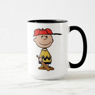 Peanuts   Charlie Brown Baseball Smile Mug