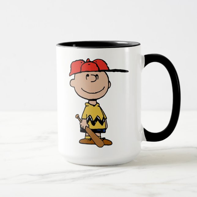 Peanuts | Charlie Brown Baseball Smile Mug (Right)
