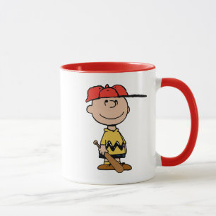 Peanuts   Charlie Brown Baseball Smile Mug
