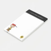 Peanuts | Charlie Brown Baseball Smile Post-it Notes (Angled)