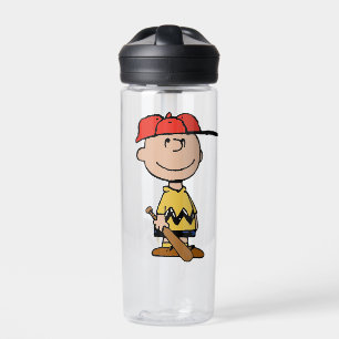 Peanuts   Charlie Brown Baseball Smile Water Bottle