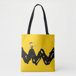 Peanuts Charlie Brown Baseball Tote Bag