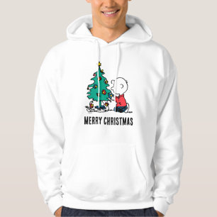 Peanuts   Charlie Brown Christmas Lights Hoodie