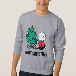 Peanuts Charlie Brown Christmas Lights Sweatshirt