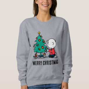 Peanuts Charlie Brown Christmas Lights Sweatshirt