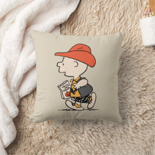 Peanuts Charlie Brown Cowboy Halloween Cushion